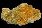 Orange, Selenite Crystal Cluster (Fluorescent) - Peru #102171-1